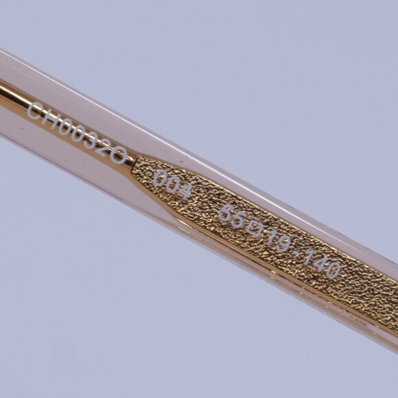 Chloe CH0032O 004 Eyeglasses Orange 55mm Round Frame - Picture 6 of 11